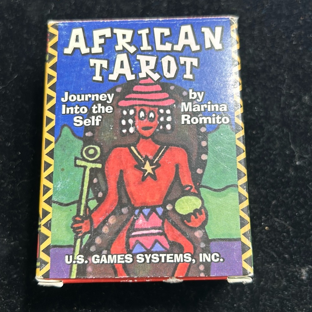 African tarot cards small size deck